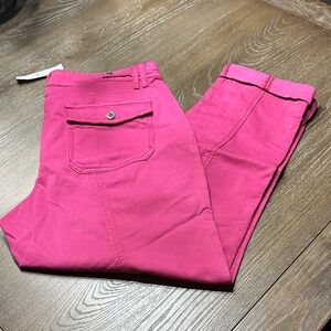 White House Black Market Pink Chinos